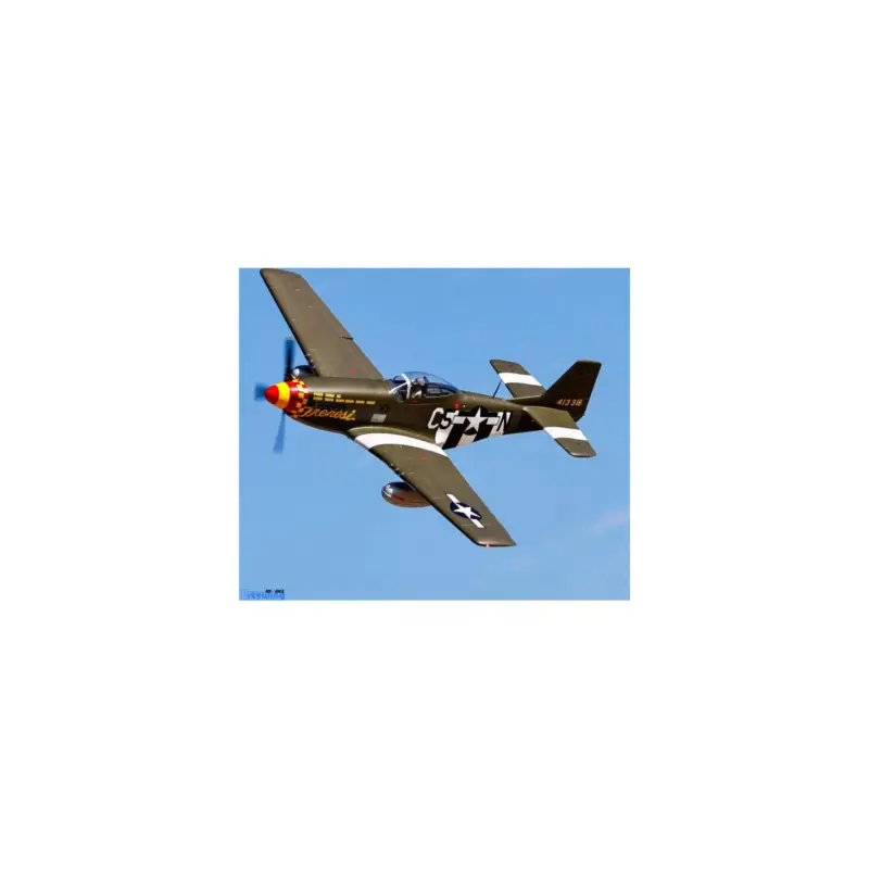 Alleen Vandaag Electric RC plane P-51D Mustang 1.6m PNP + Gyro Freewing RC vliegtuig