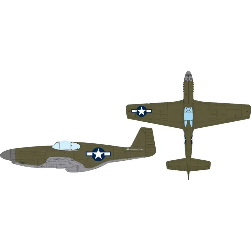Op = Op Eduard jx353 mask p-51b us national insignia (for eduard) 1/32