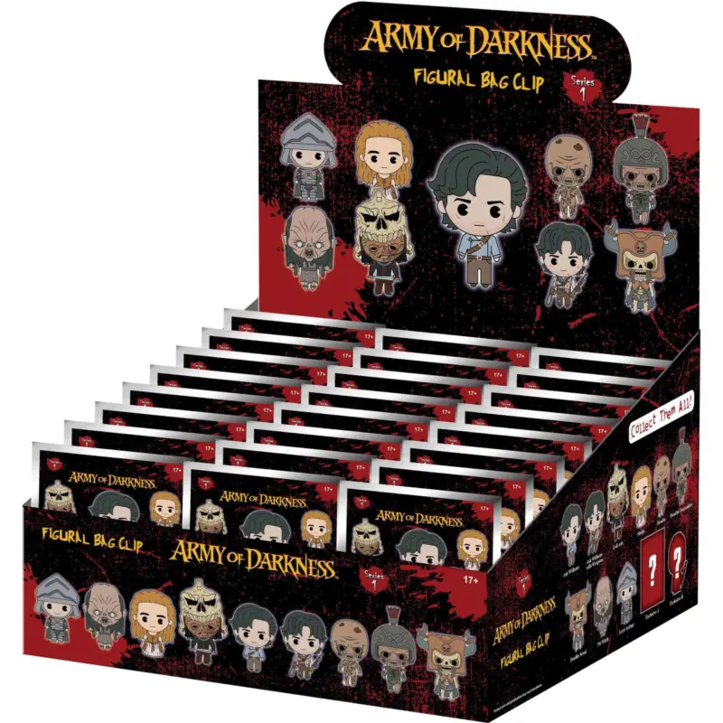 Goedkoop ARMY OF DARKNESS - Series 1 - 3D Foam Bag Clip (Display 24 Pcs)