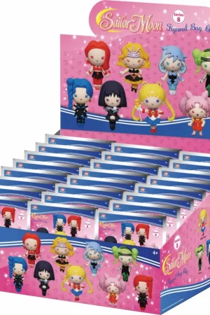 SAILOR MOON - Series 8 - 3D Foam Bag Clip (Display 24 Pcs) Premium