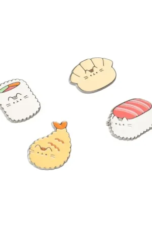 Pusheen Sushi Roll Pin Set (4) Speciale Aanbieding
