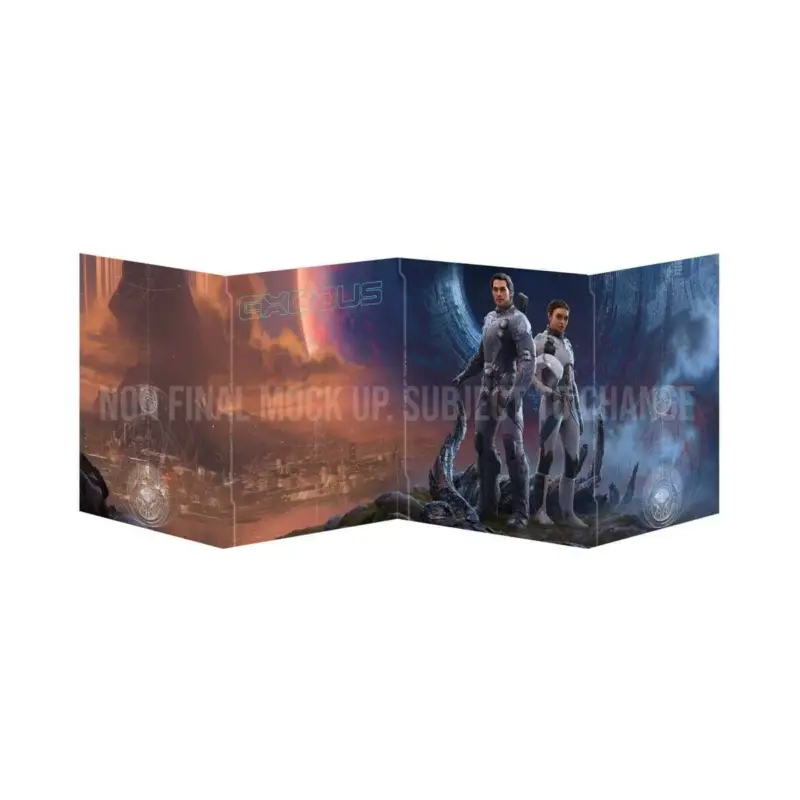 Exodus RPG Game Master Screen Bordspel Weekendaanbieding