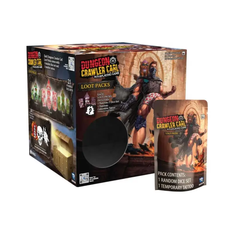 Betrouwbaar Dungeon Crawler Carl Dice Blind Box Display (20)