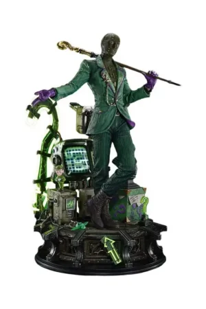 Korting DC Comics Real Elite Masterline Series Statue 1/3 The Riddler All In One (Design by Carlos D'Anda) DX Bonus Version 74 cm