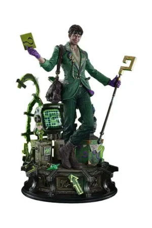 DC Comics Real Elite Masterline Series Statue 1/3 The Riddler All In One (Design by Carlos D'Anda) Deluxe Version 74 cm Lage Prijs