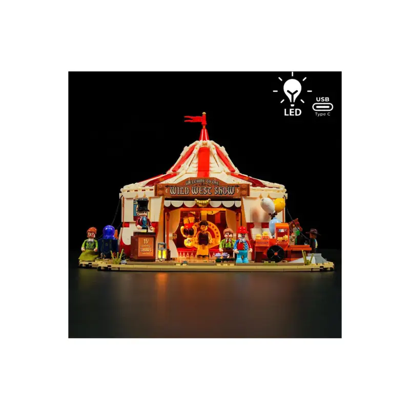 Lumibricks The Old West 14010 Traveling Circus Koop Online