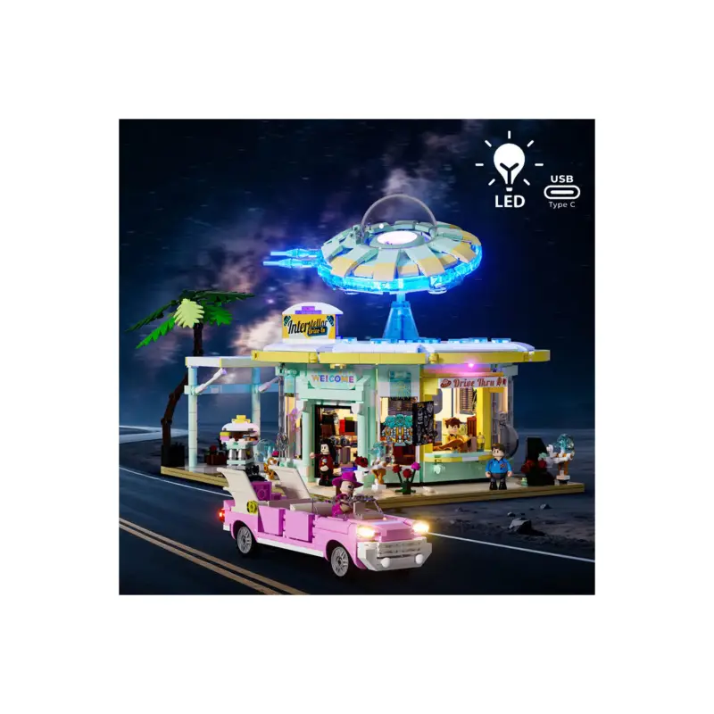 Lumibricks Road Trip 18006 Interstellar Drive-In Voordeelprijs