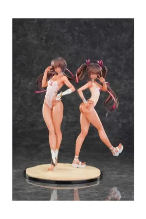 Taimanin pack 2 PVC figures 1/6 Swimsuit Adult Yukikaze & Yukikaze Mizuki 27 cm Figuurtje Weekendaanbieding
