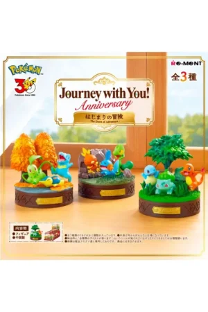 Gratis Retour Pokemon - re-ment -journey with you! anniversary Figuurtje