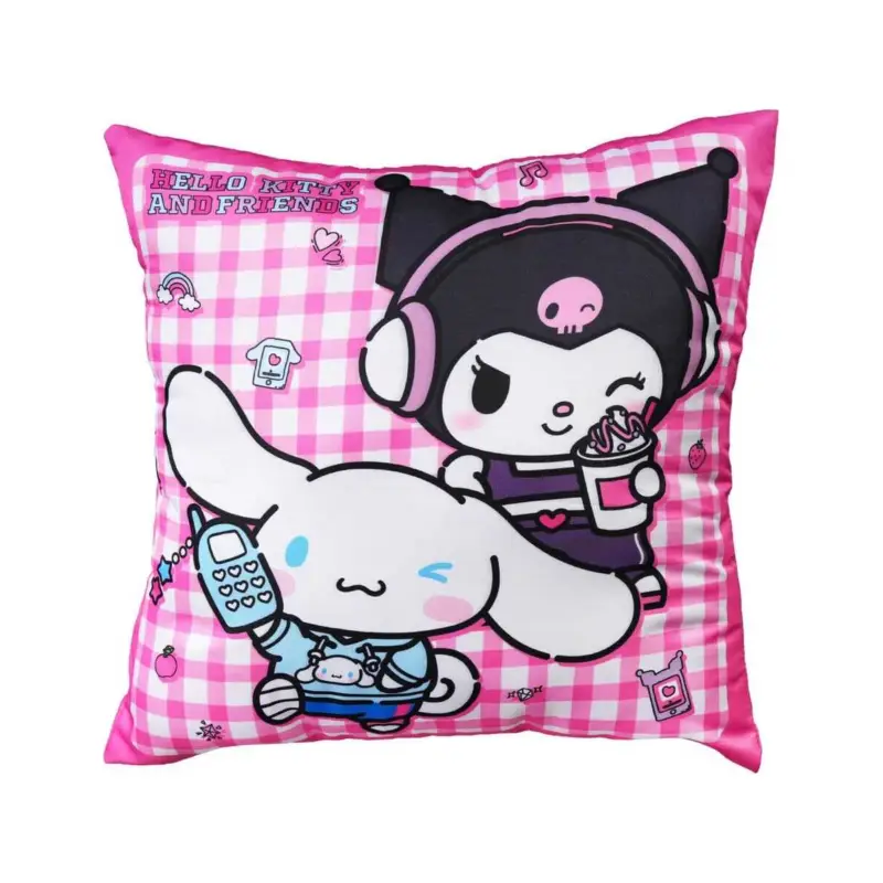 Weekendaanbieding Sanrio Hello Kitty & Friends Pop Cushion 35 x 35 cm