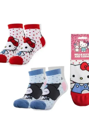Goedkoop Sanrio socks pack of 2 Hello Kitty Short 36-43