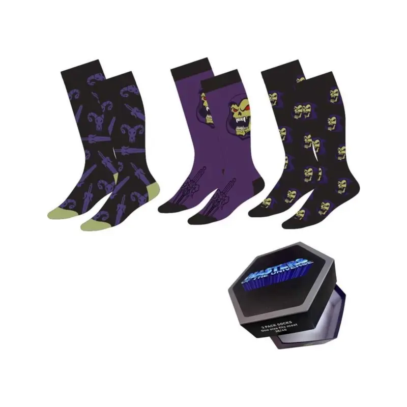 Masters of the Universe socks, 3-pack, sizes 38-45 Goedkoop