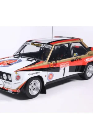 Nu Kopen Solido s1806008 fiat 131 abarth white 1 rohrl / geistdorfer rally hunsruck 1980 1/18