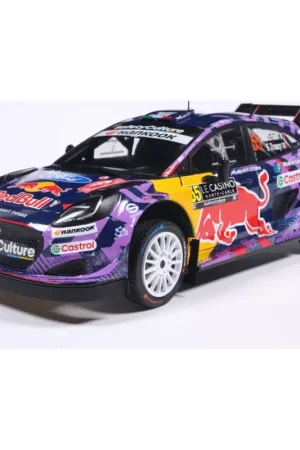 Hete Deal Solido s1809509 ford puma rally1 hybrid purple 55 mcerlean / treacy rallye montecarlo 2025 1/18