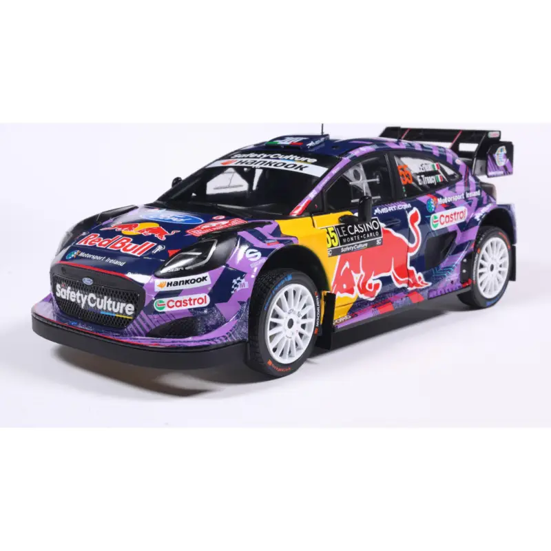 Hete Deal Solido s1809509 ford puma rally1 hybrid purple 55 mcerlean / treacy rallye montecarlo 2025 1/18