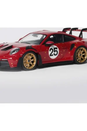 Koopje Solido s1812111b porsche 911 (992) gt3 rs christmas edition 25 red 2026 1/18 Miniatuur