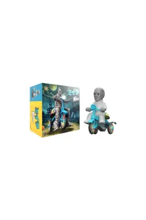 Direct Verzonden Universal Monsters Super Cycles The Mummy Vehicle (Light Gray w/ Blue Trike)