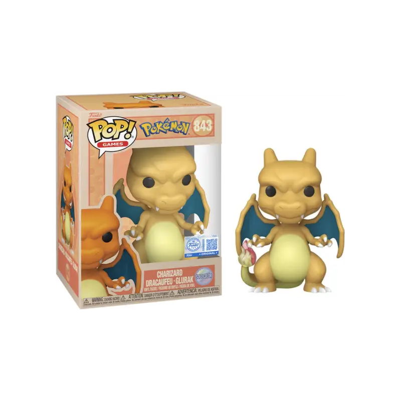 POKEMON - POP Games N° 843 - Charizard (Soft Color) Pop figur Op = Op