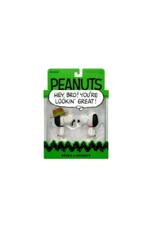 Peanuts ReAction pack 2 Snoopy & Spike Figures 10 cm Figuurtje Shop Nu