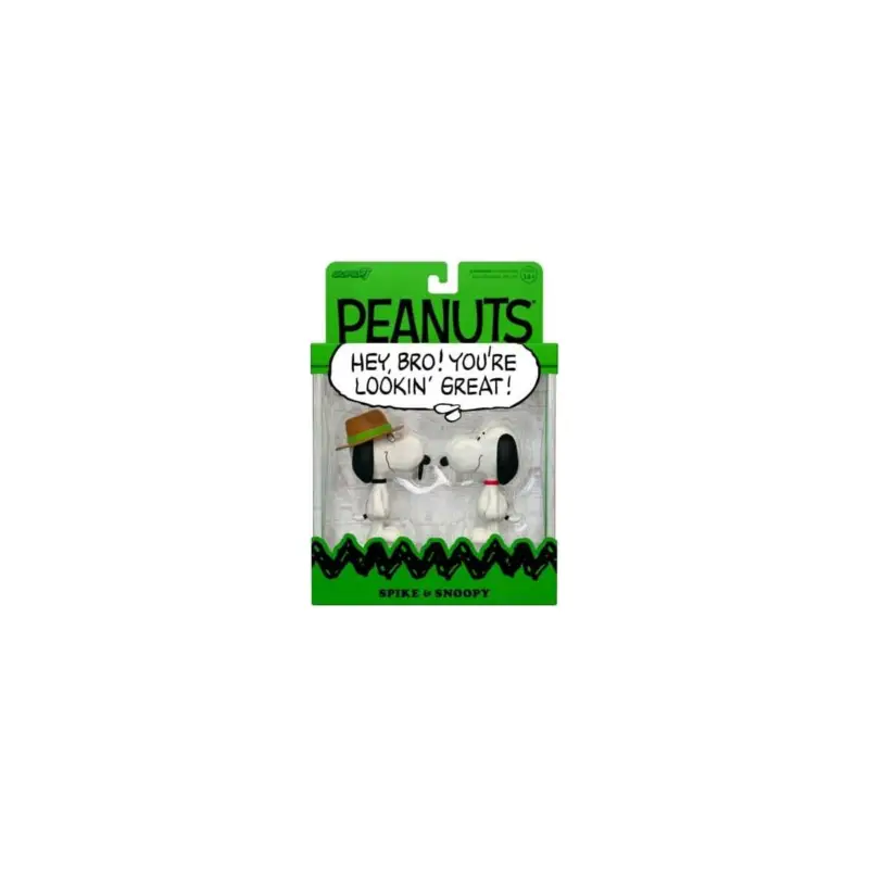 Peanuts ReAction pack 2 Snoopy & Spike Figures 10 cm Figuurtje Shop Nu