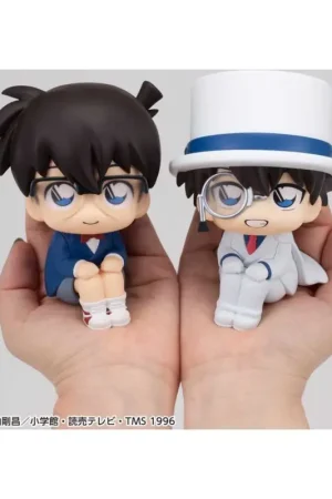 Detective Conan pack 2 PVC Figures Look Up Conan Edogawa & Kid the Phantom Thief 11 cm (with gift) Gratis Retour
