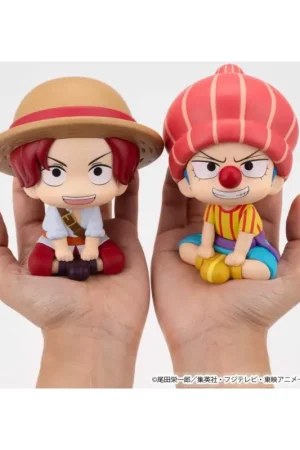 Koop Online One Piece pack 2 PVC figures Look Up Shanks & Buggy Childhood Ver. 11cm (with gift) Figuurtje