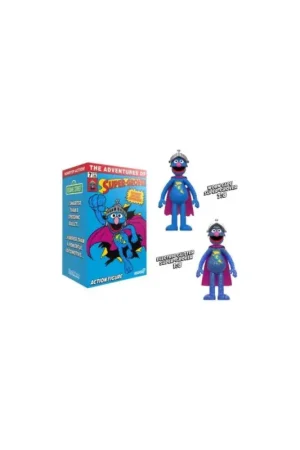Populair 1 Sesame Street ReAction Figure Super Grover (W/Chase)