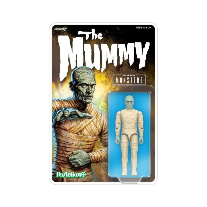 Bestel Nu Universal Monsters ReAction+ figure Wave 02 The Mummy Action figure