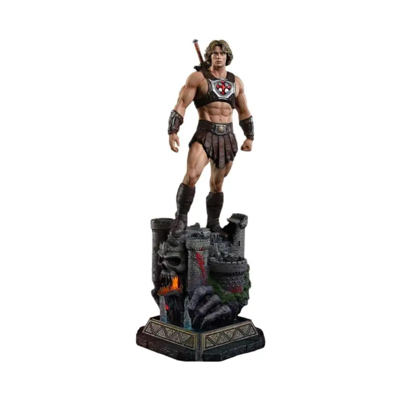 Hete Deal Masters of the Universe (2026 Film) Real Elite Masterline Series Statue 1/3 He-Man DX Bonus Version 117 cm