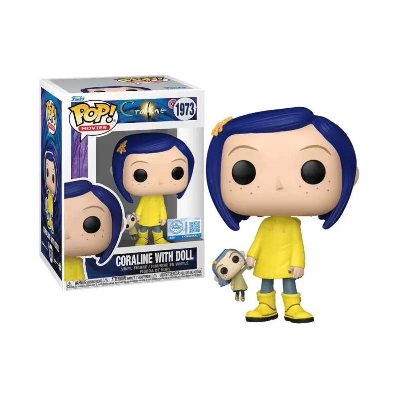 Weekendaanbieding CORALINE - POP Movies No. 1973 - Coraline with Doll Pop figur