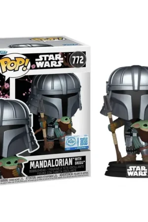 STAR WARS - POP N° 772 - Mandalorian & Grogu Pop figur Goedkoop