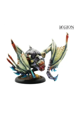 Tijdelijk Beschikbaar Warmachine - Dusk Fane of Nyrro - Strygon, Light Warbeast Figuurtje