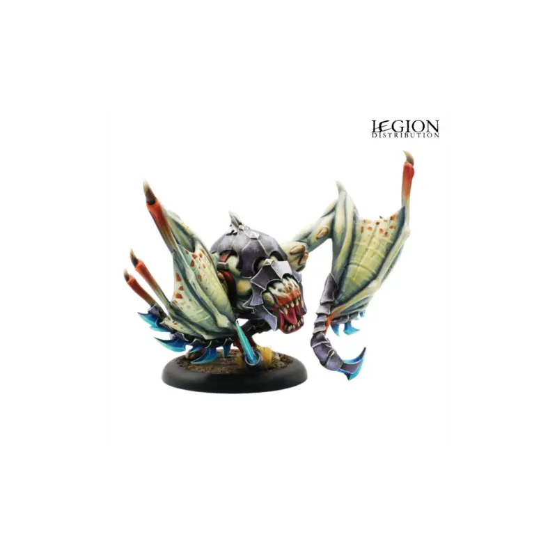 Tijdelijk Beschikbaar Warmachine - Dusk Fane of Nyrro - Strygon, Light Warbeast Figuurtje