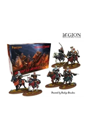 Samurai Wars - Mounted Monks Figuurtje Seizoensaanbieding