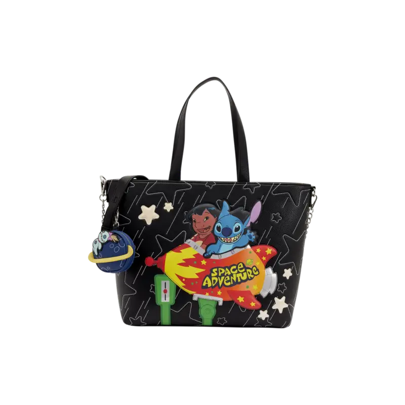 Hoge Kwaliteit LILO & STITCH - Space Adventure - Tote Bag LoungeFly