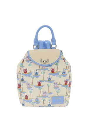 Nu Kopen LILO & STITCH - Stitch, Angel & Leroy - Loungefly Mini Backpack