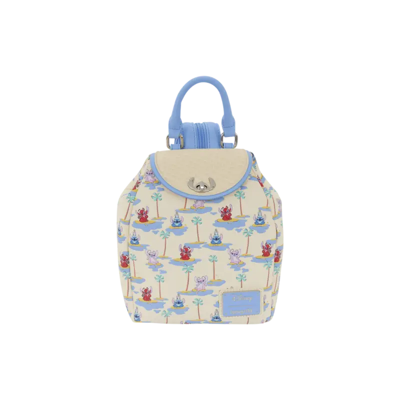 Nu Kopen LILO & STITCH - Stitch, Angel & Leroy - Loungefly Mini Backpack