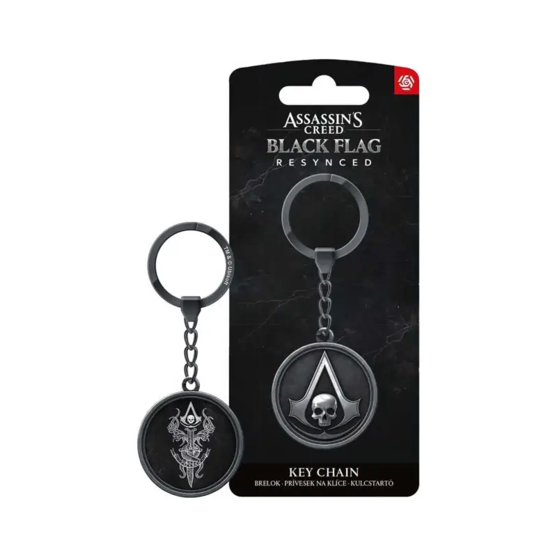 Assassin's Creed Black Flag Resynced Jackdaw keychain Hoge Kwaliteit