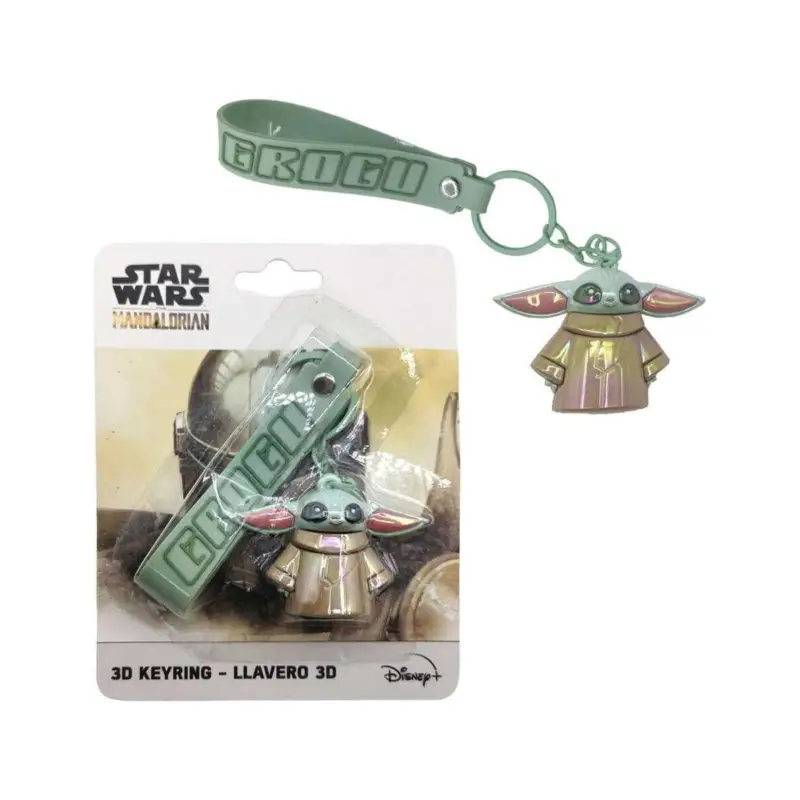 Flitsaanbieding Star Wars 3D Keychain The Mandalorian Grogu