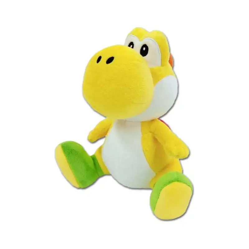 Laatste Versie Super Mario Yoshi Plush Toy, Yellow, 20 cm