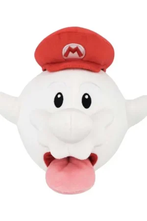 Super Mario plush Boo Mario 21 cm Gereduceerde Prijs
