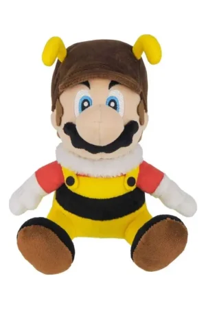 Super Mario plush toy Bee Mario 18 cm Uitverkoop