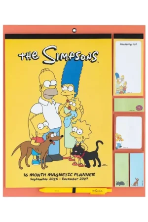 Populair The Simpsons magnetic planner 2026/27 30 x 35 cm