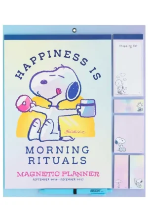 Alleen Vandaag Snoopy magnetic diary 2026/27 30 x 35 cm