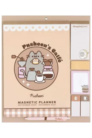 Koopje Pusheen magnetic diary 2026/27 30 x 35 cm