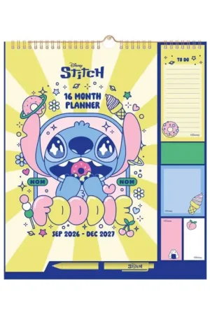 Disney Stitch diary 2026/27 30 x 34 cm Betaalbaar