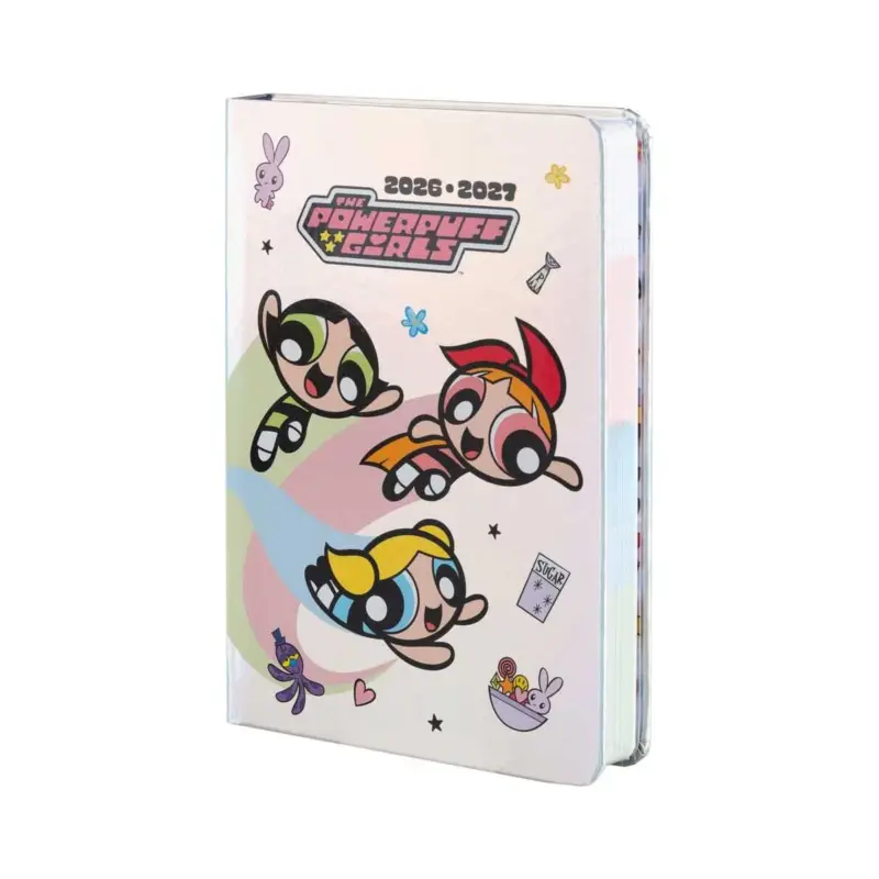 The Powerpuff Girls Academic Planner 2026/27 A6 *ENGLISH* Dagaanbieding