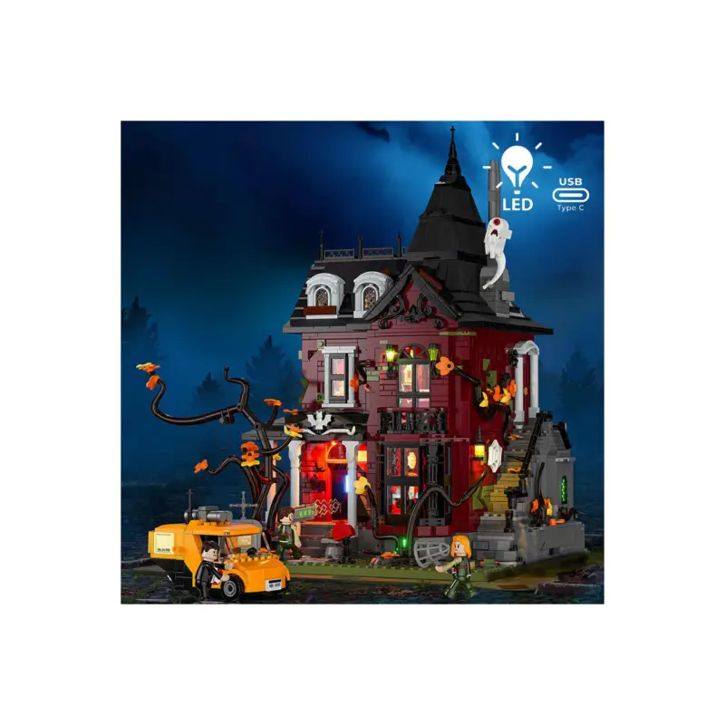 Lumibricks X Series 20005 Midnight Haunted Mansion Speciale Aanbieding