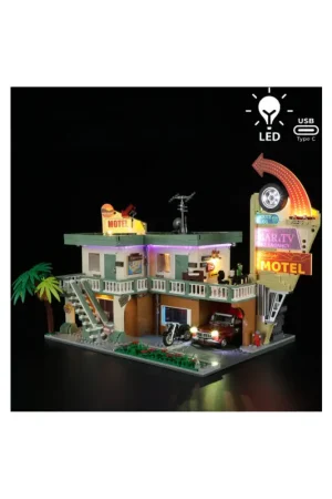 Lumibricks Road Trip 18002 Twilight Motel Beperkte Voorraad
