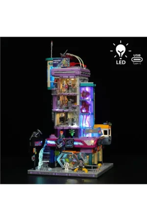 Laatste Kans Lumibricks Cyberpunk Neoncity 17007 Cyber Couture Galleria